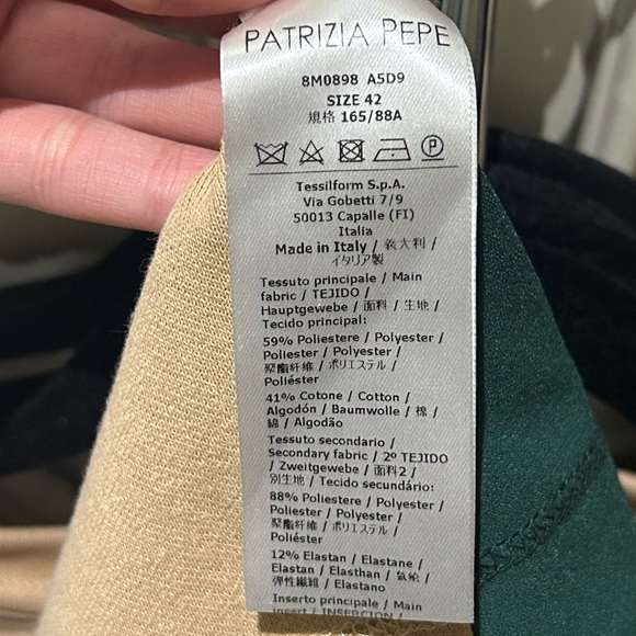 PATRIZIA PEPE Green Women‘s T-shirt - Picture 5 of 5